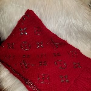 Louis Vuitton Red Scraf